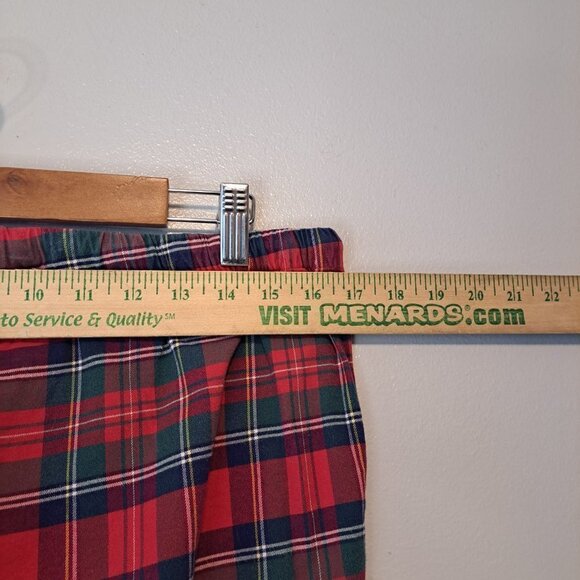 Vineyard Vines Small Mens Plaid‎ Lounge Pants Red Green Holiday Christmas - Picture 7 of 9